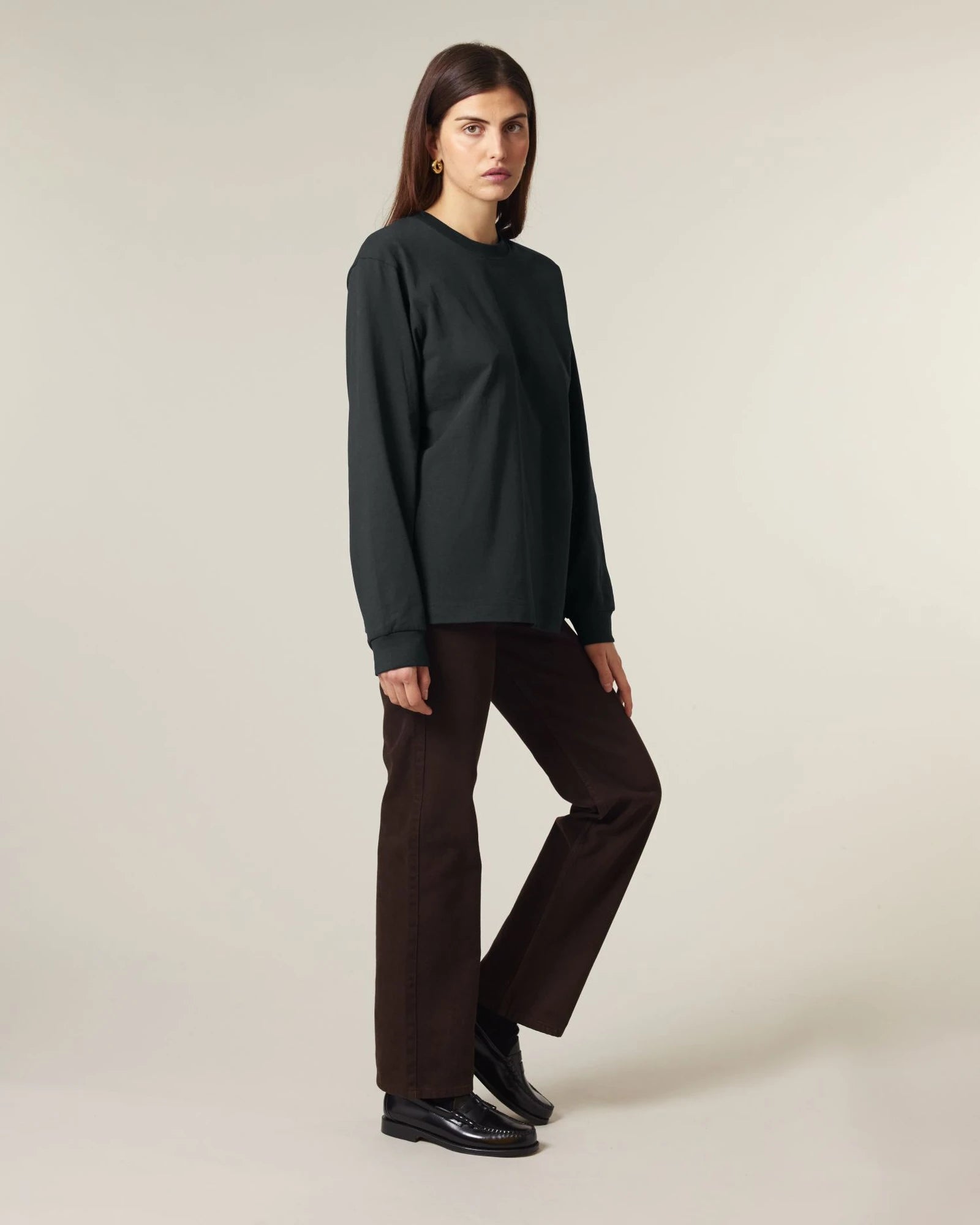 T-shirt unisexe épais coton bio Stanley/Stella Freestyler à personnaliser - Black